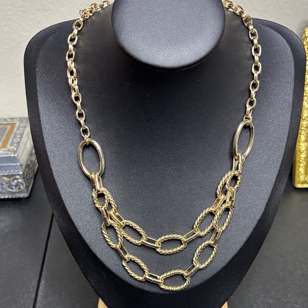 Charter Club Elegant Gold Chain Necklace